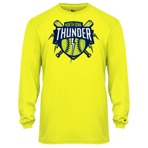 B-Core Long Sleeve T-Shirt w/ Number and Back Name Option Thumbnail