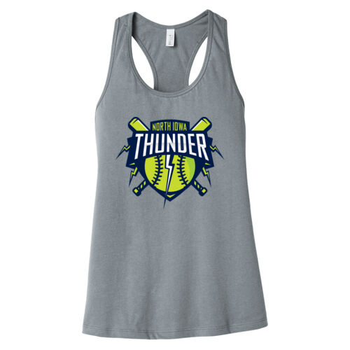 Women's Jersey Racerback Tank Thumbnail
