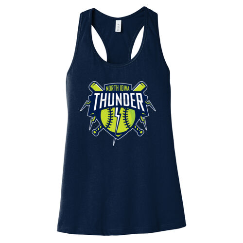 Women's Jersey Racerback Tank Thumbnail