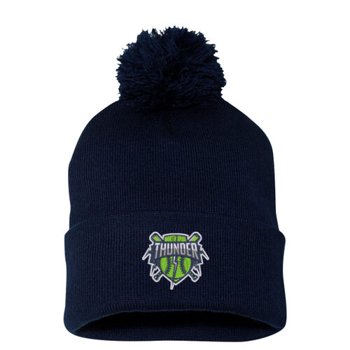 Pom-Pom 12" Knit Beanie Thumbnail